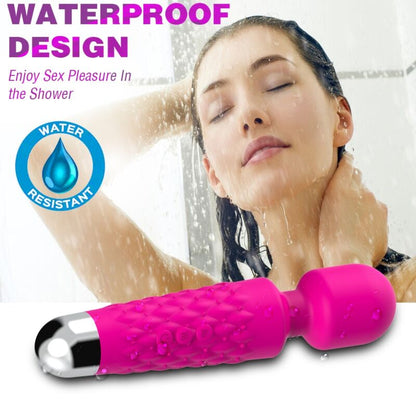 POSTMAN MASSAGER & VIBRATOR SUPER FLEXIBLE HEAD FUCHSIA