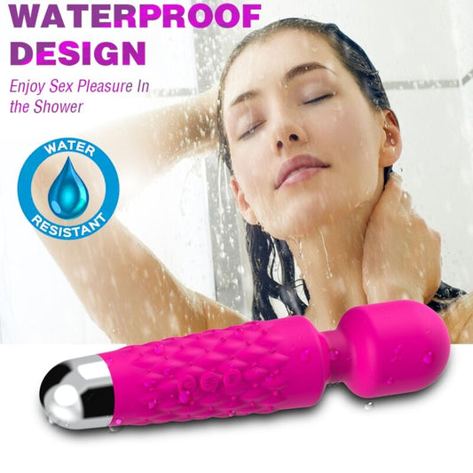 POSTMAN MASSAGER & VIBRATOR SUPER FLEXIBLE HEAD FUCHSIA