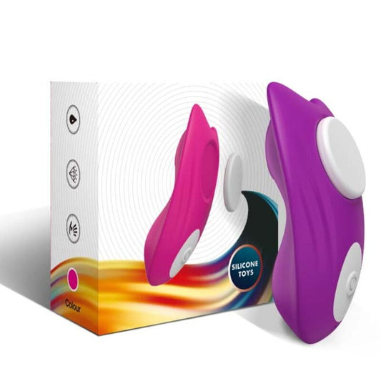 BUTTERFLY WEARABLE PANTIES VIBRATOR REMOTE CONTROL PURPLE