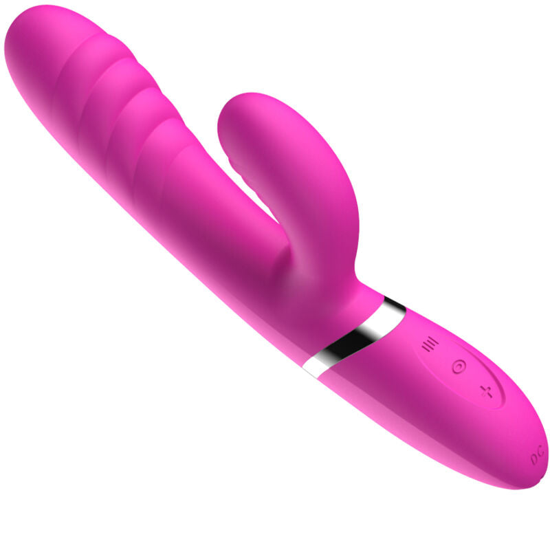ADELA VIBRATOR & STIMULATOR FUCHSIA