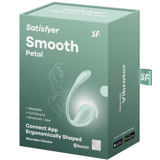 SMOOTH PETAL G-POINT STIMULATOR WATER GREEN FREE APP