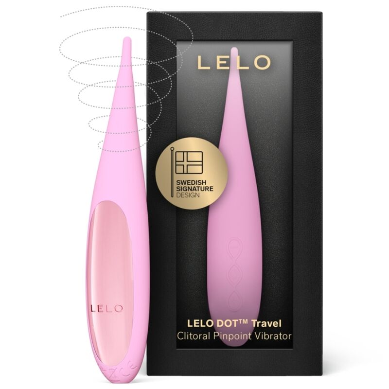 DOT TRAVEL CLITORIS STIMULATOR PINK