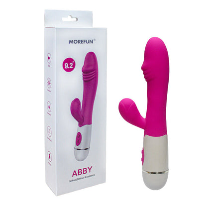 ABBY VIBRATOR & STIMULATOR 16 SPEEDS PINK