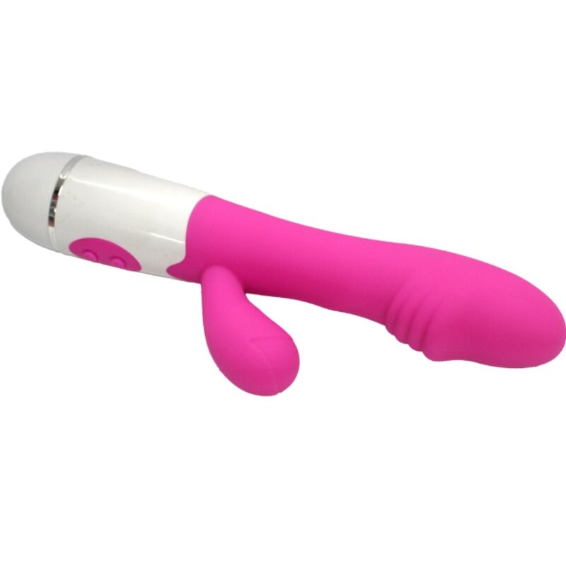 ABBY VIBRATOR & STIMULATOR 16 SPEEDS PINK