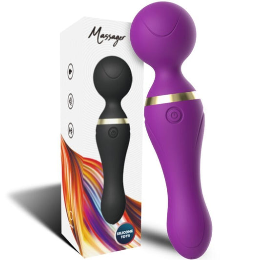 FREEZA MASSAGER & VIBRATOR SUPER FLEXIBLE HEAD PURPLE