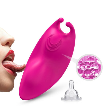 HONEYBEE WEARABLE PANTIES VIBRATOR G-SPOT REMOTE CONTROL FUCHSIA