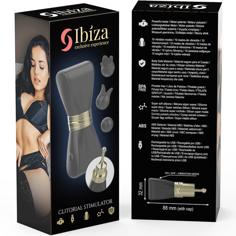 CLIT STIMULATOR 3 HEADS BOW