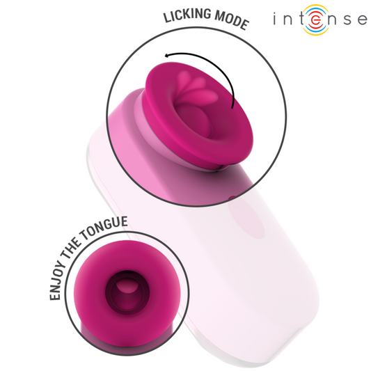 SABRINA CLIT STIMULATOR PINK INTENSE - SABRINA CLIT STIMULATOR PINK